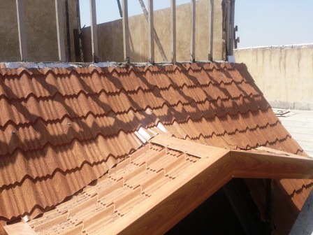تصویر پوشش سقف ویلایی خانه مهندس علیزاده 3