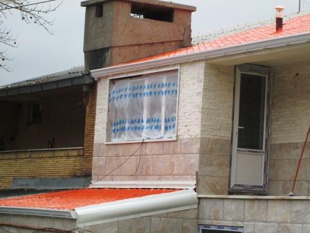 تصویر پوشش سقف ویلایی خانه دکتر لطفی 4