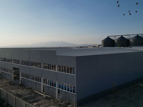 ساخت سالن صنعتی شرکت گازار لودر